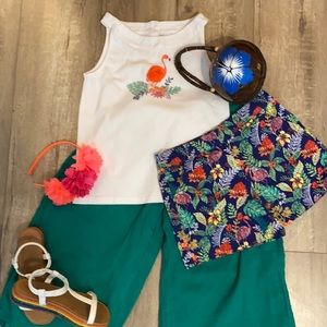 Tropical 🌴 Janie and jack set 🦩